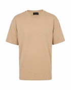 Roberto Collina Mens T-shirt in Beige