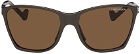 District Vision Brown Keiichi Sunglasses