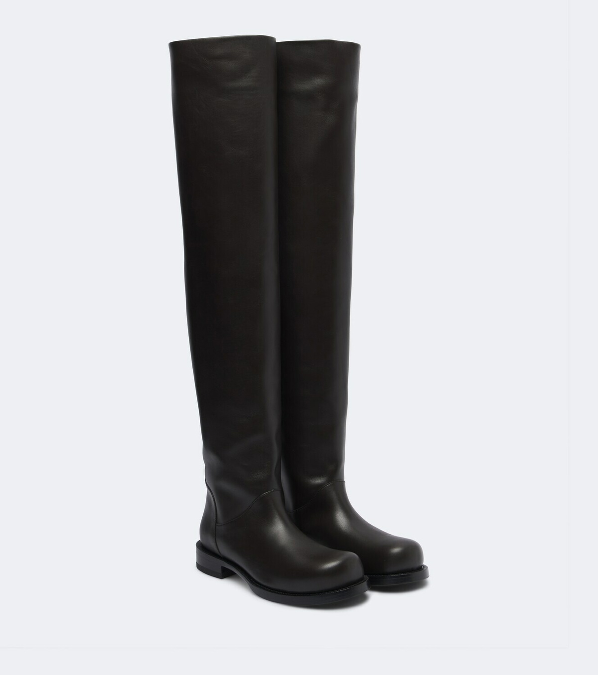 Christen Defender leather over-the-knee boots