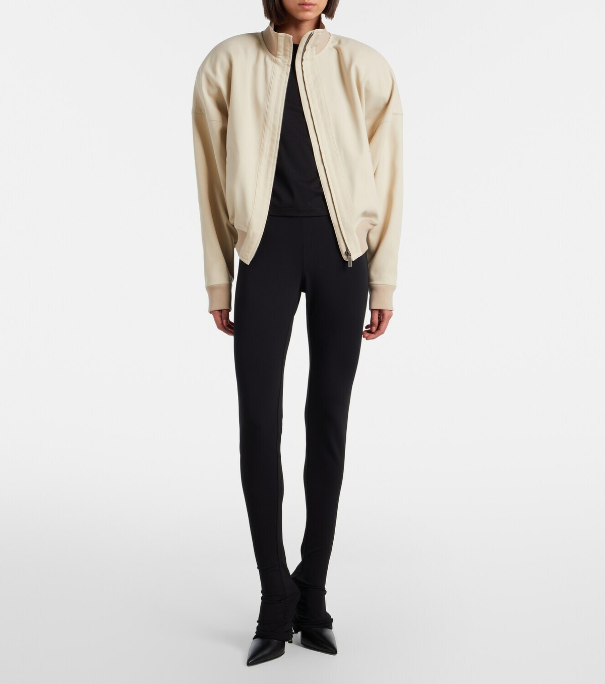 Gucci Cotton poplin bomber jacket