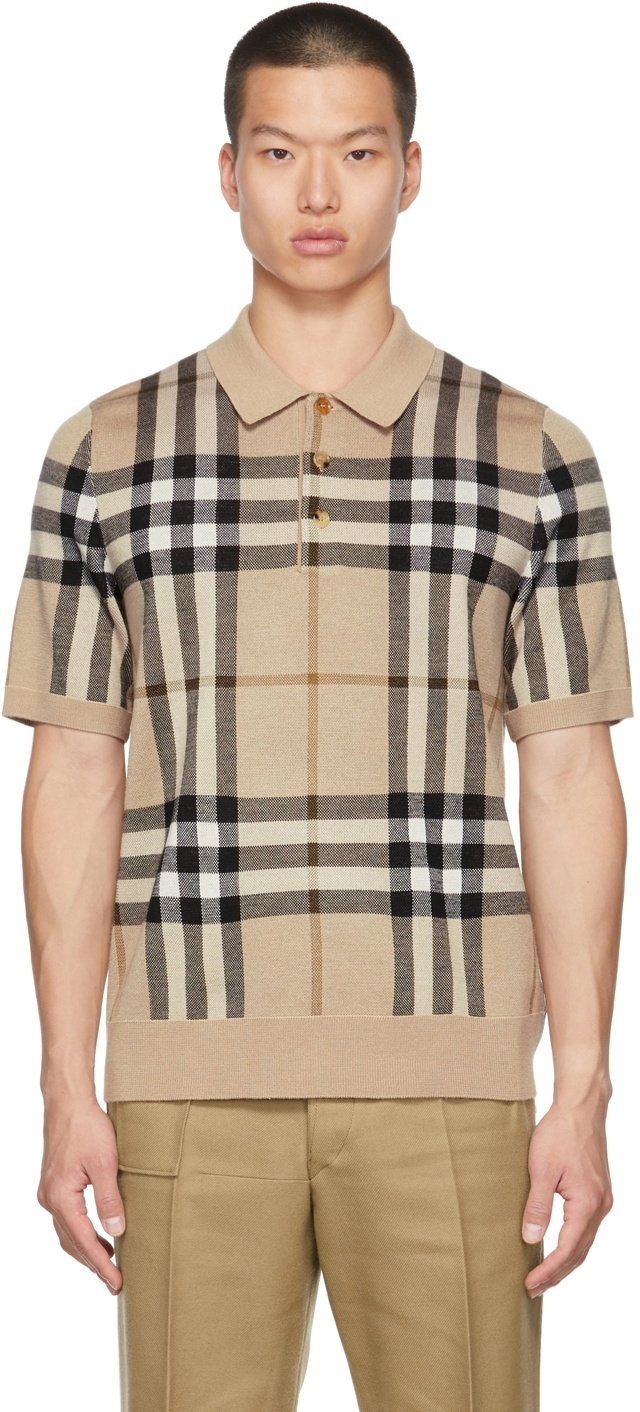 Polo burberry outlet beige