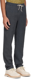 De Bonne Facture Gray Linen Trousers