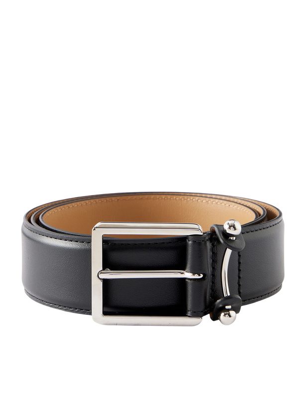 Photo: Christian Louboutin - Chambeliss 3.5cm Leather Belt - Black
