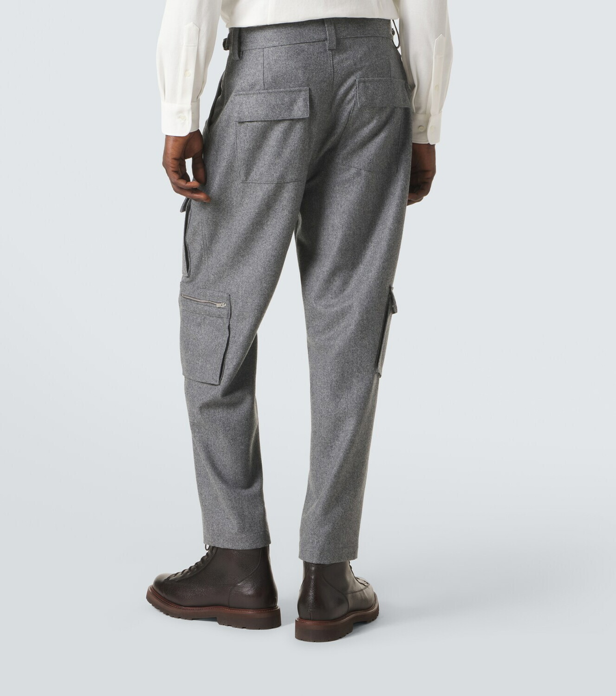 Brunello Cucinelli Virgin wool cargo pants