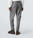 Brunello Cucinelli Virgin wool cargo pants