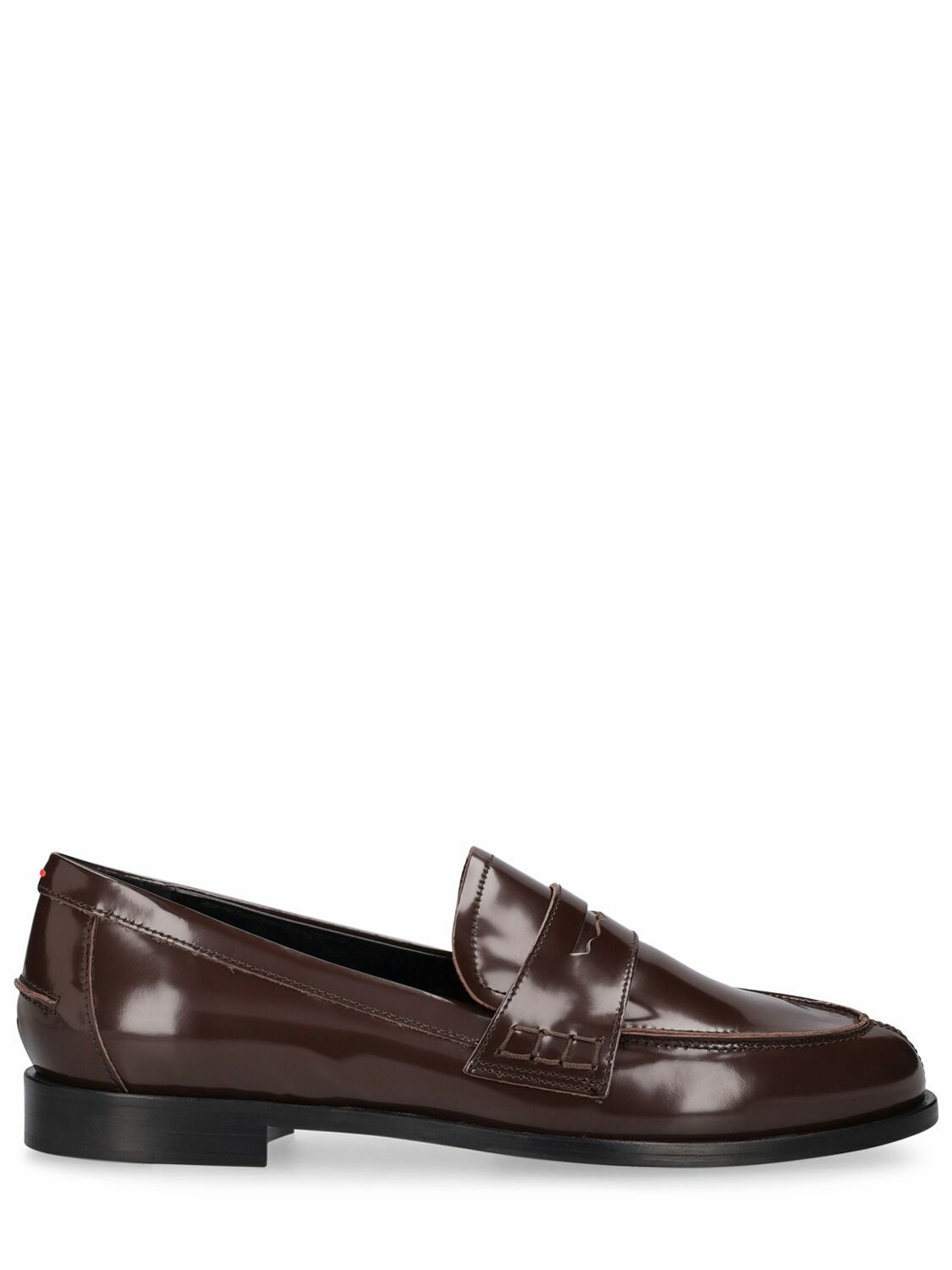 Photo: AEYDE - 15mm Oscar Polido Leather Loafers