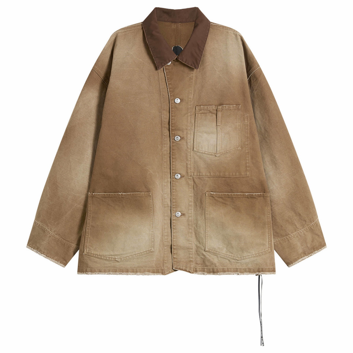 MASTERMIND WORLD Men's Utility Jacket in Dark Brown
