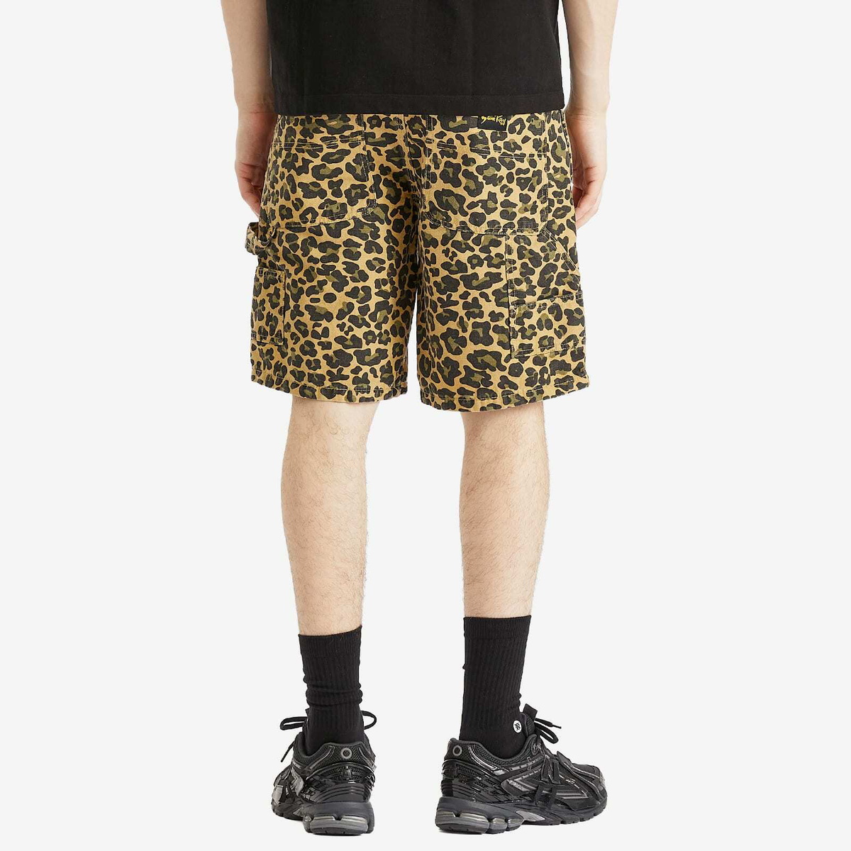 Stan Ray Men's Big Job Shorts in Leopard Camo