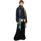 Dries Van Noten Multicolor Alpaca Scarf