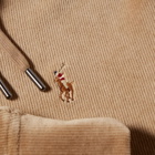 Polo Ralph Lauren Men's Cord Zip Hoody in Montana Khaki