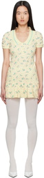 Ashley Williams Off-White Amelia Minidress