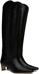 Staud Black Western Wally Boots