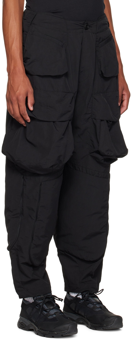 Archival Reinvent Black Switchable Cargo Pants