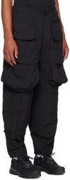 Archival Reinvent Black Switchable Cargo Pants