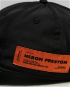 Heron Preston Hpny Emb Nylon Cap Black - Mens - Caps
