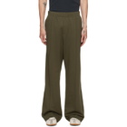 Helmut Lang Green Logo Sweatpants