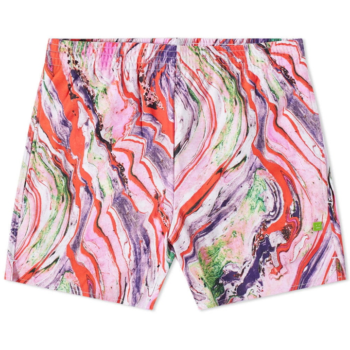 Photo: Acne Studios Wigel Marble Face Swim Short