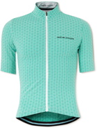 Café du Cycliste - Francine Printed Cycling Jersey - Green