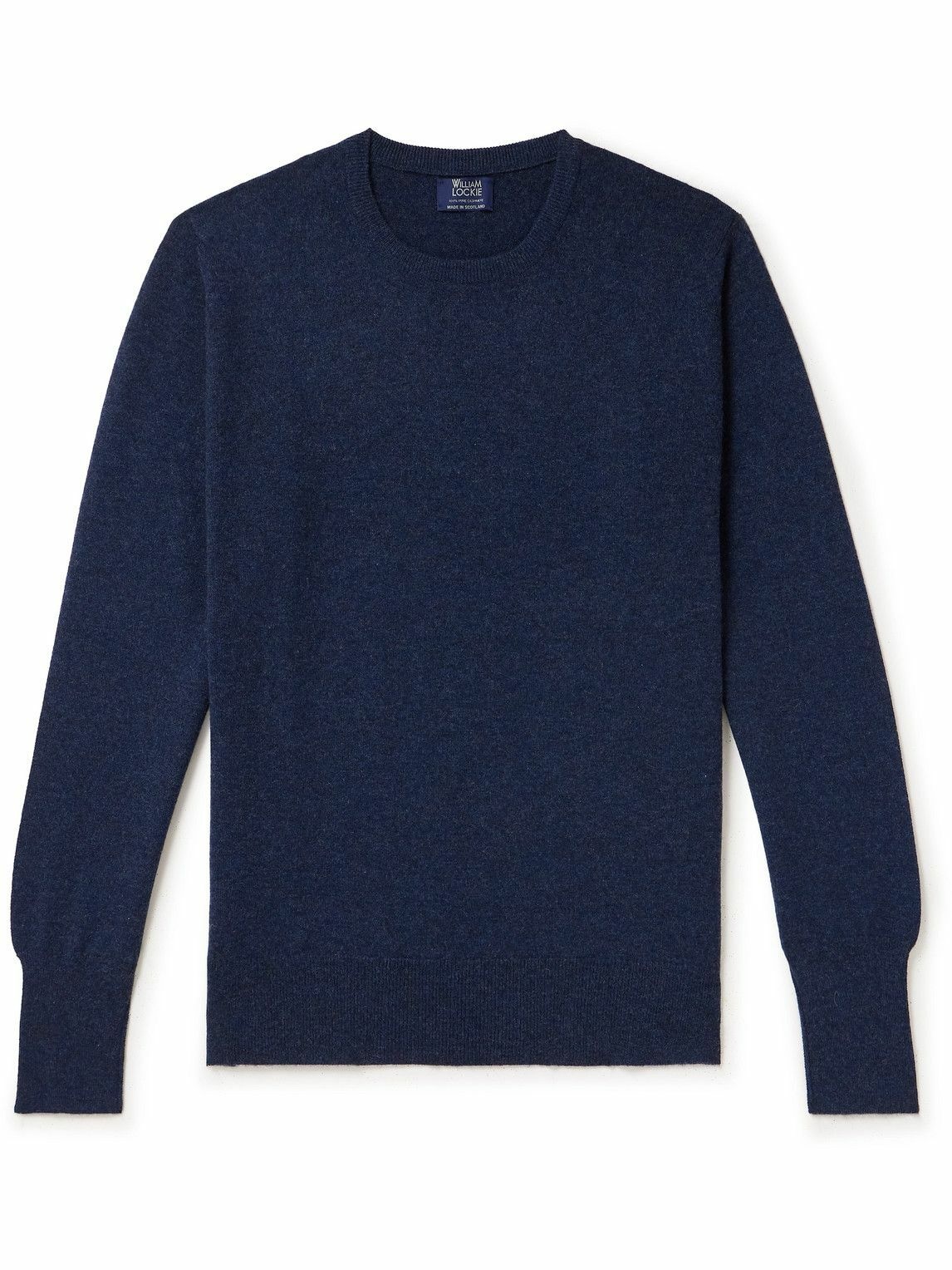 Photo: William Lockie - Oxton Cashmere Sweater - Blue