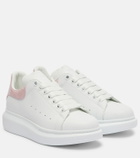 McQueen Oversized leather sneakers
