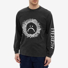 Heresy Men's Long Sleeve Gloom T-Shirt in Black