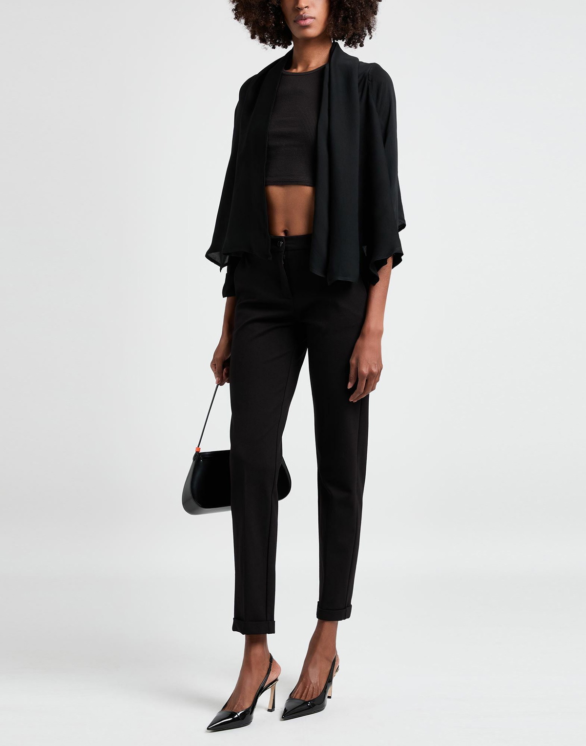 Alessia Santi Womens Jacket in Black