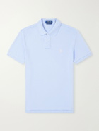Polo Ralph Lauren - Logo-Embroidered Cotton Polo Shirt - Blue