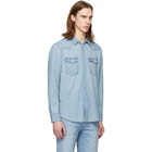 Levis Blue Denim Bartsow Western Shirt