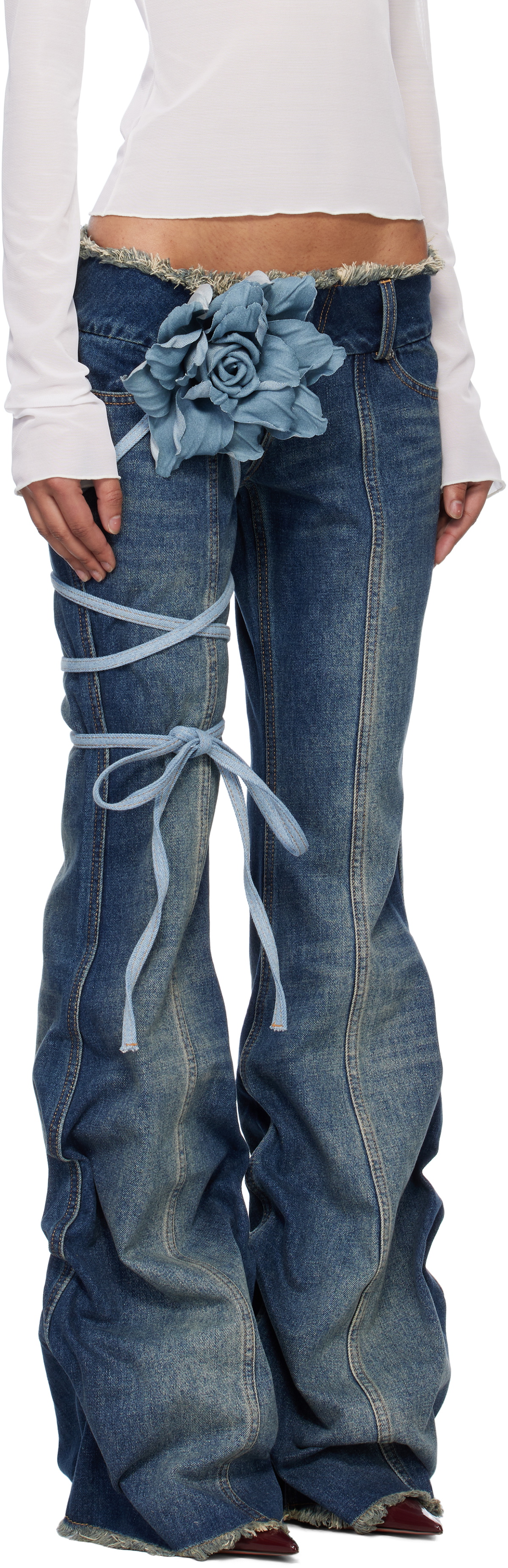 Fancì Club Blue Unliberated Feme Jeans
