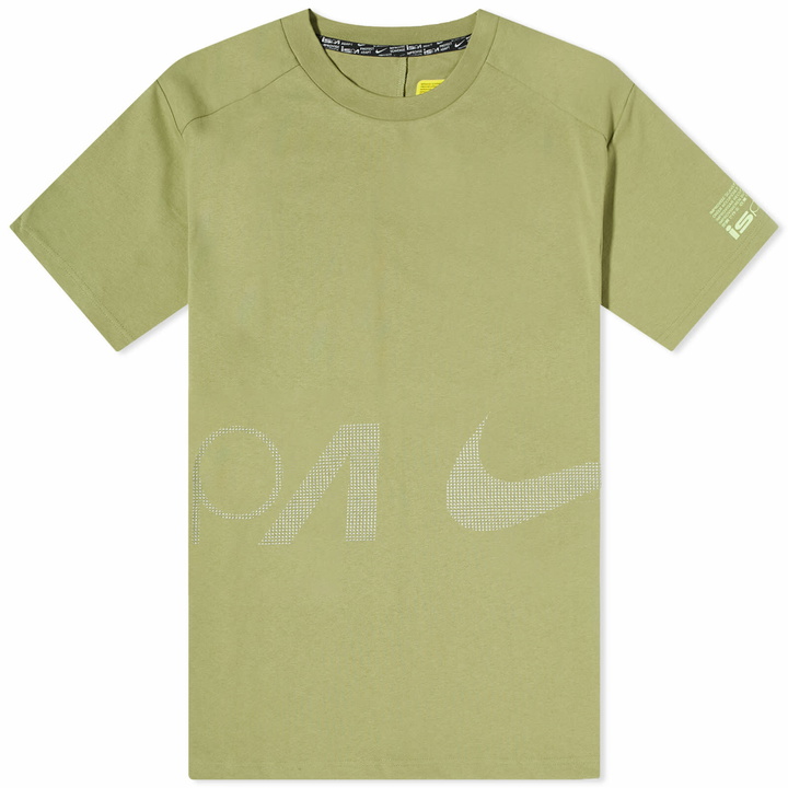 Photo: Nike Men's ISPA T-Shirt in Alligator/Green/Silver