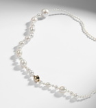 Sophie Bille Brahe Amis Peggy 14kt gold necklace with freshwater pearls
