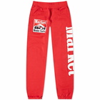 Market Men's Racing Logo Sweat Pant in Red