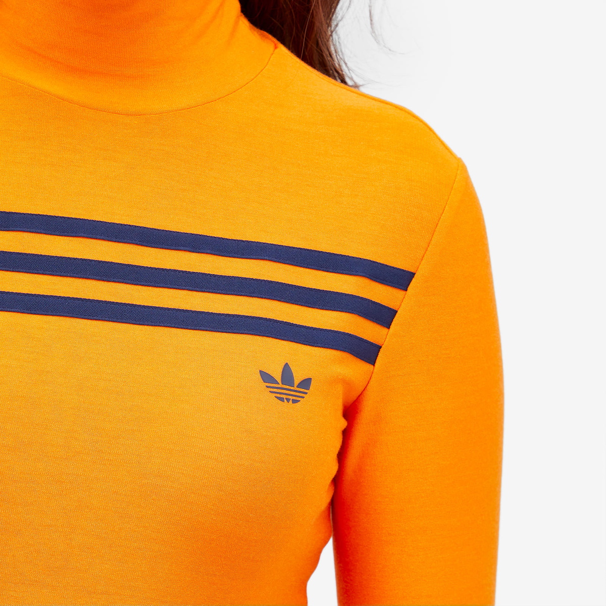 womens orange adidas t shirt