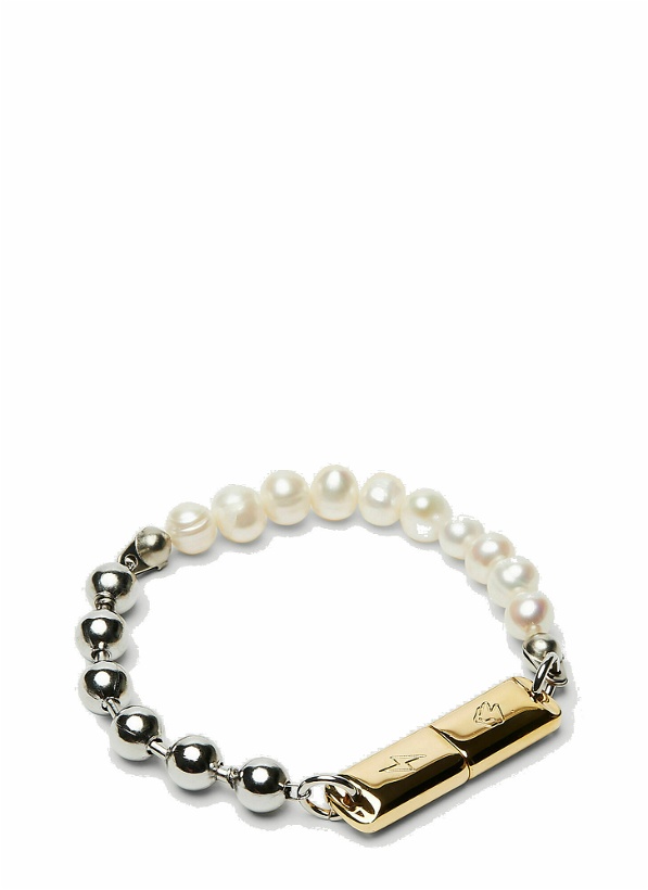 Photo: USB-C Pearl Chain Bracelet in Gold