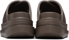 sacai Brown Foam Multiple Sole Sandals