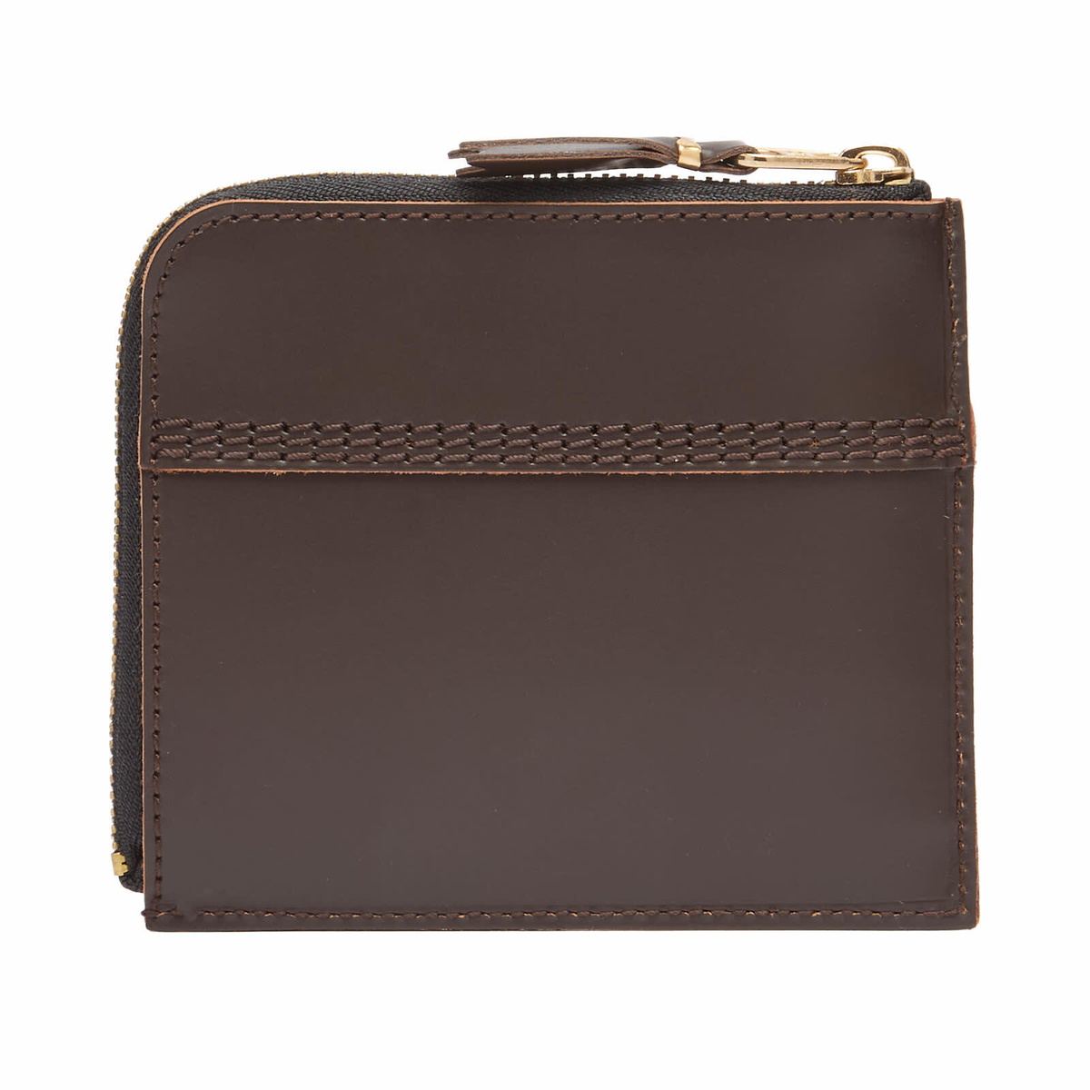 Comme des Garçons Wallet SA3100TS Triple Stitch Wallet in Brown 