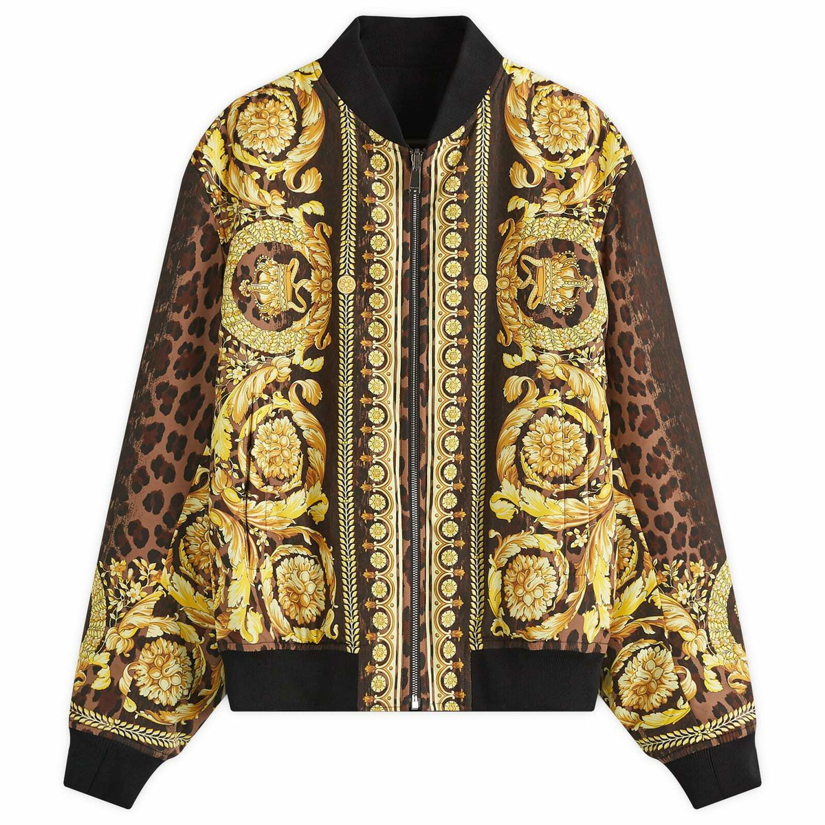 VERSACE ジャケット　48 Versus Versace black shearling jacket — JAMES VELORIA