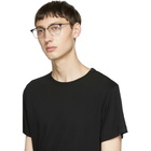 Garrett Leight Black and Gold Talbert 51 Glasses