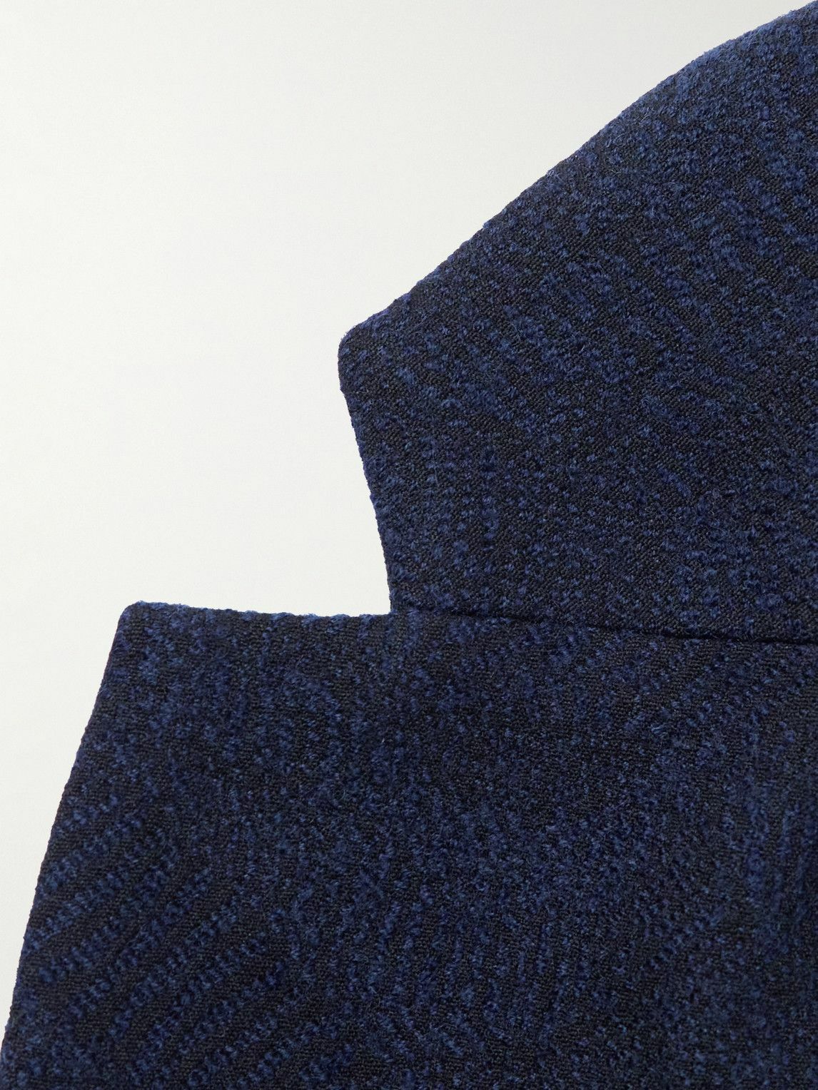 Blue Blue Japan - Cotton and Wool-Blend Jacquard Suit Jacket - Blue