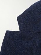 Blue Blue Japan - Cotton and Wool-Blend Jacquard Suit Jacket - Blue