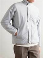 Beams Plus - Reversible Fleece-Jacquard and Ripstop Jacket - Gray