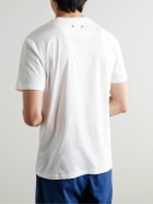 Vilebrequin - Titan Slim-Fit Logo-Embroidered Cotton-Jersey T-Shirt - White