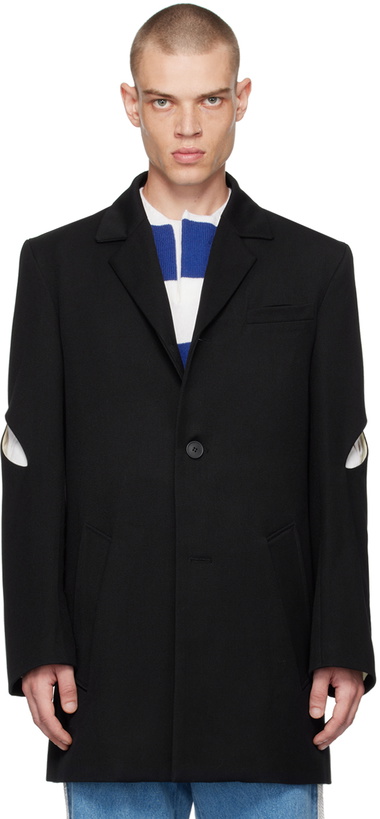 Photo: Stefan Cooke Black Slashed Coat