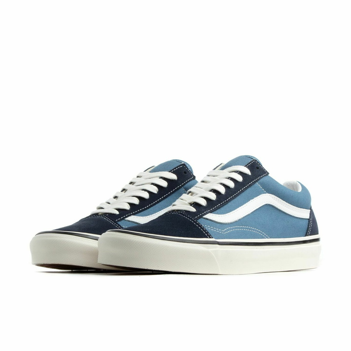 Photo: Vans Anaheim Factory Old Skool 36 Dx Blue - Mens - Lowtop