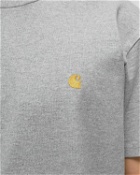 Carhartt Wip S/S Chase T Shirt Grey - Mens - Shortsleeves