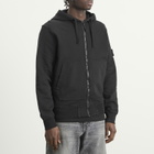 Stone Island Men's Garment Dyed Zip Hoodie in Black