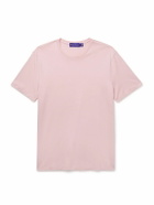 Ralph Lauren Purple label - Logo-Embroidered Cotton-Lisle T-Shirt - Pink