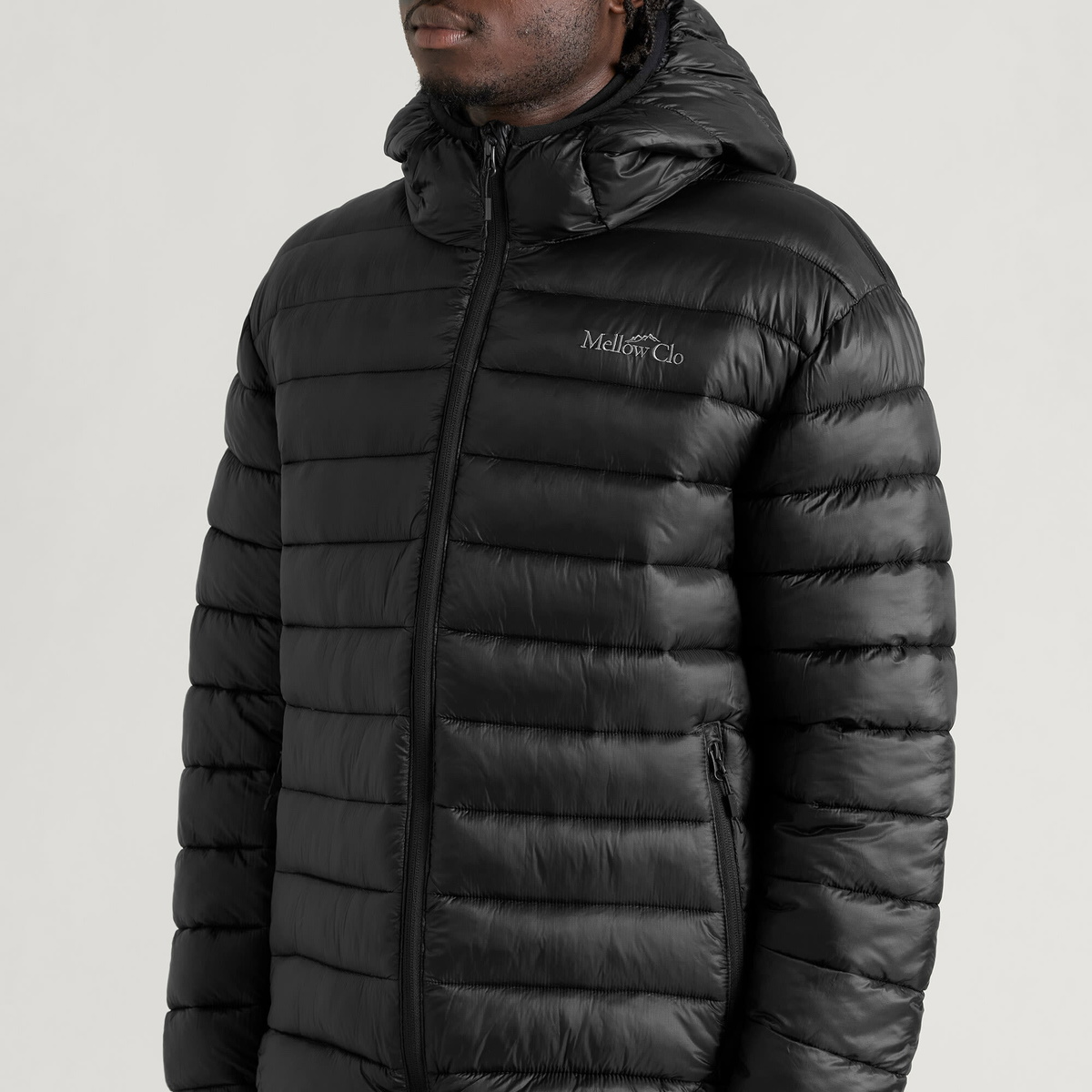 Mellow Clo Men's Alpine LT Puffer Jacket in Black