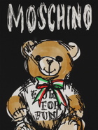 MOSCHINO - Teddy Bear Silk Twill Scarf