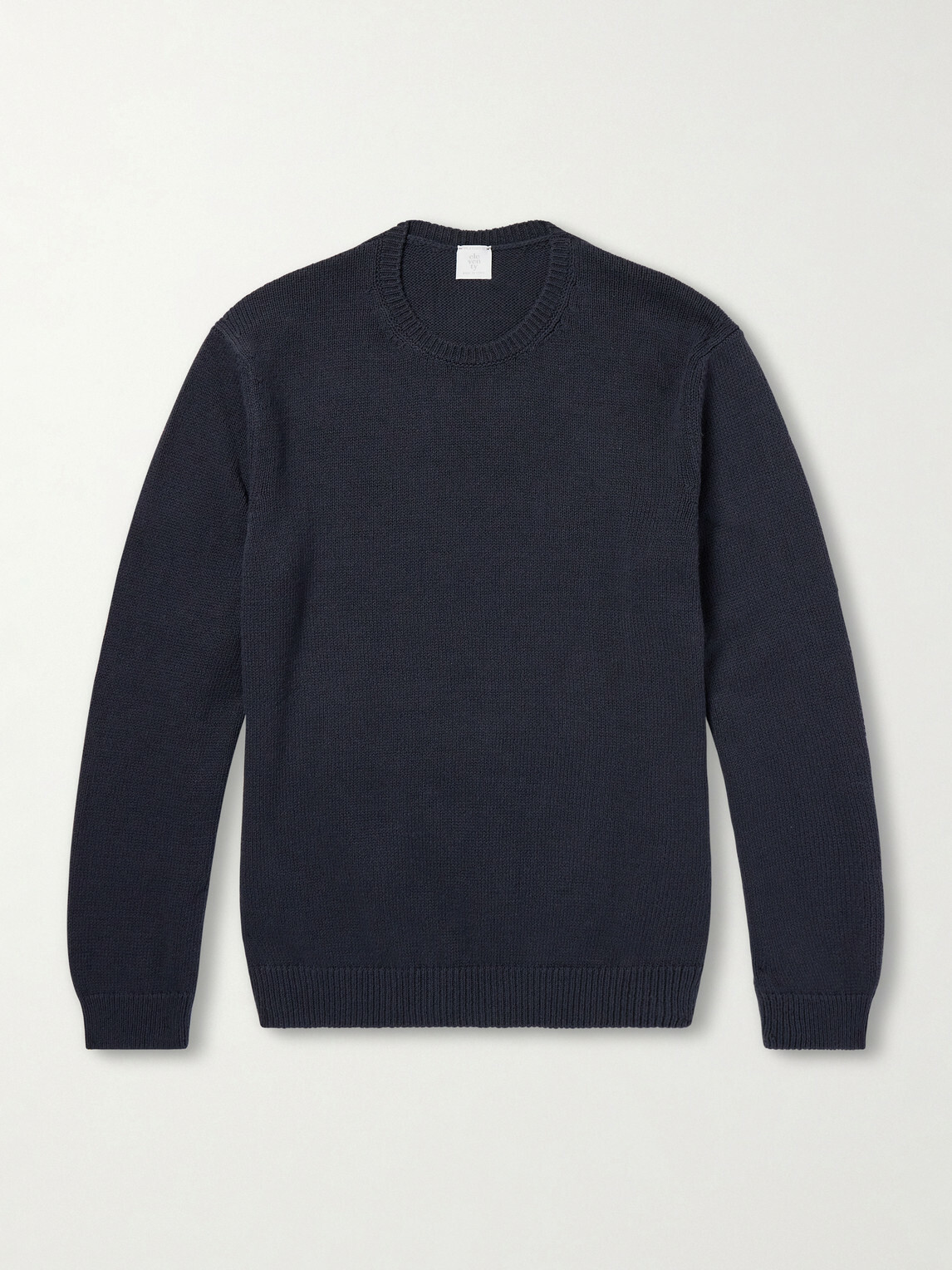 Eleventy - Cotton and Silk-Blend Sweater - Blue